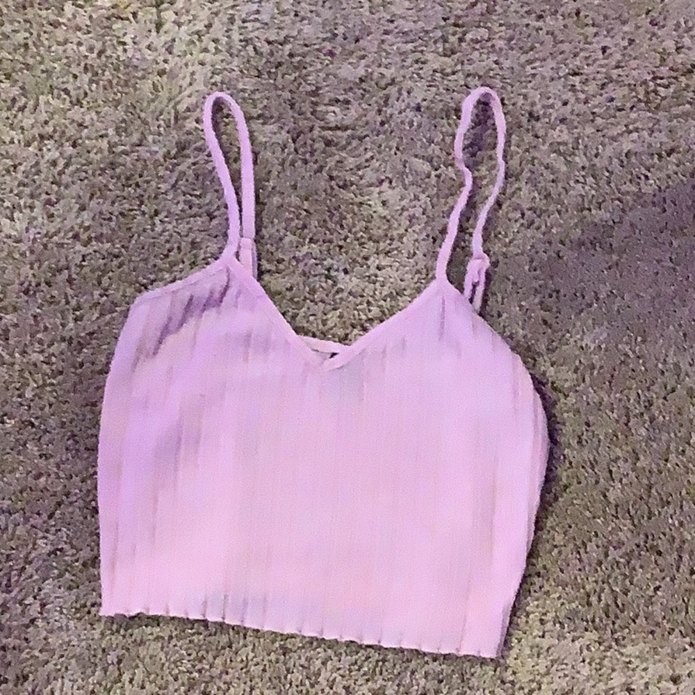 Pink tank top